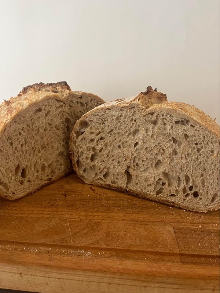 Organic Whole Wheat Sourdough Bread