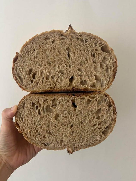 Organic Whole Wheat Sourdough Bread