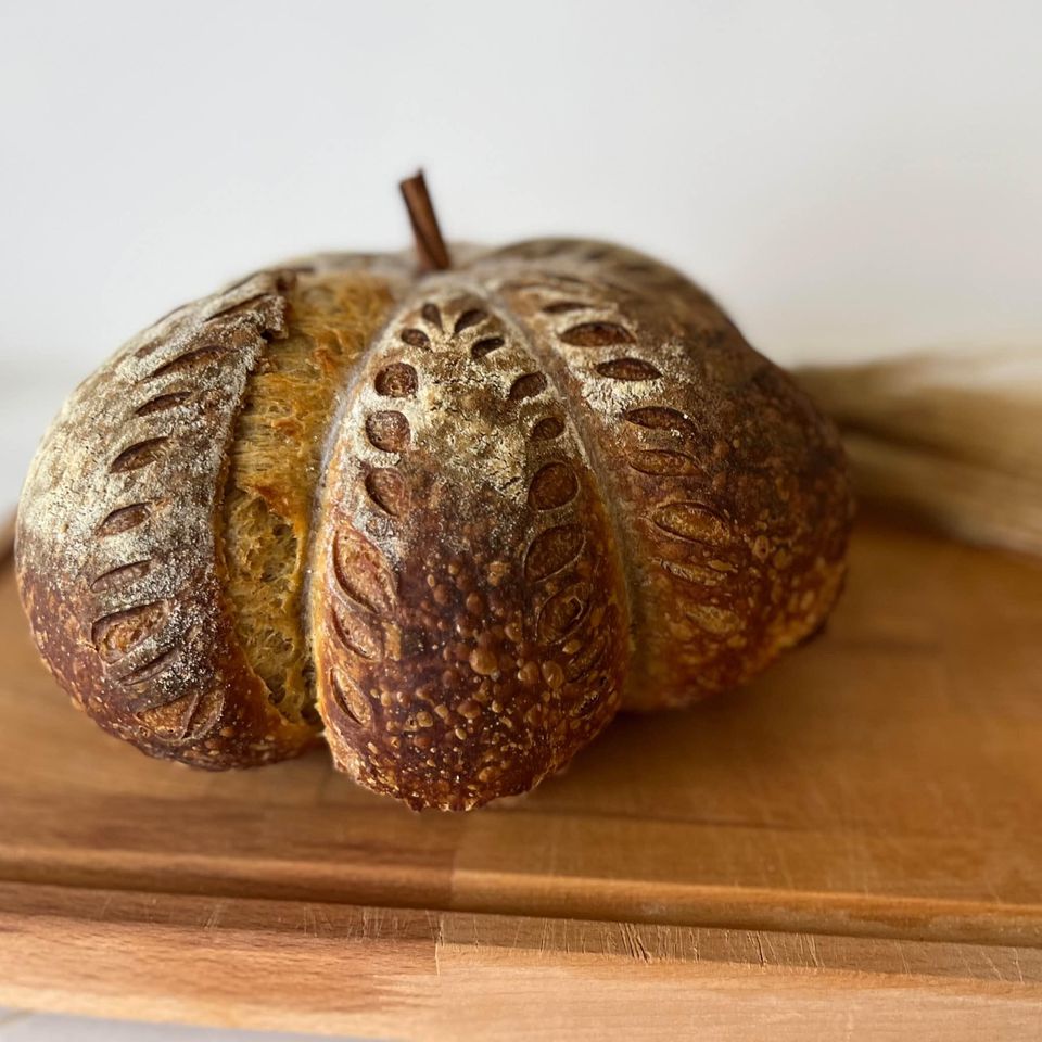 Pumpkin Sourdough Bread