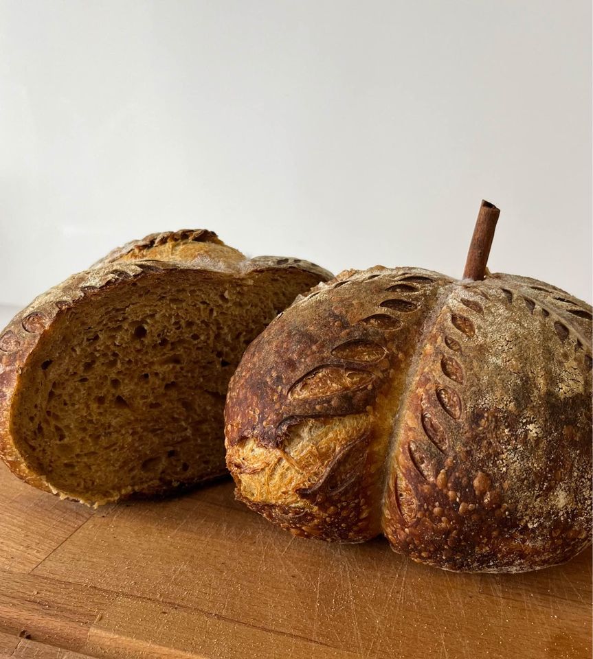 Pumpkin Sourdough Bread