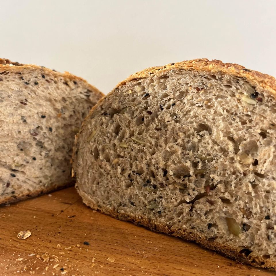 Multigrain Sourdough Bread