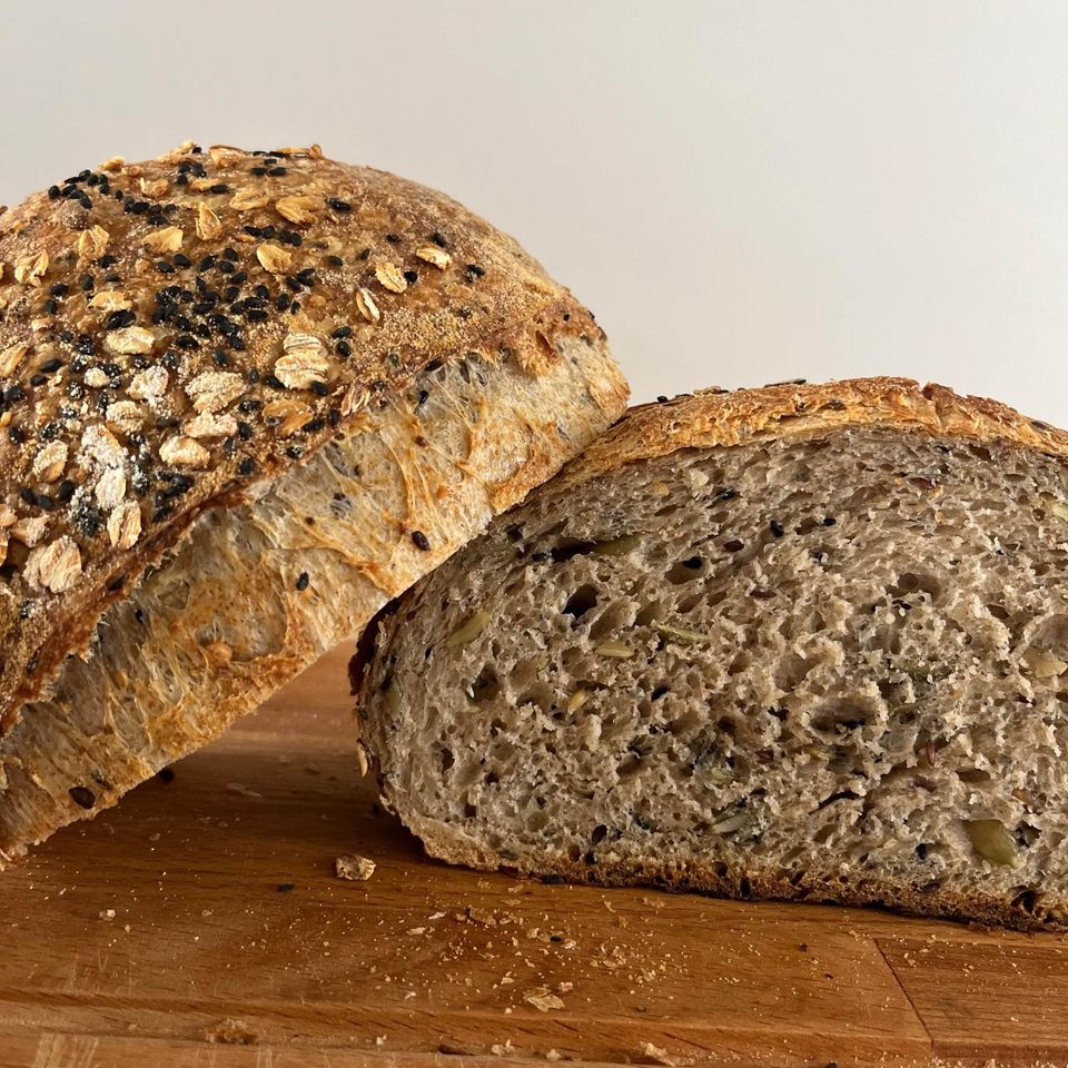 Multigrain Sourdough Bread