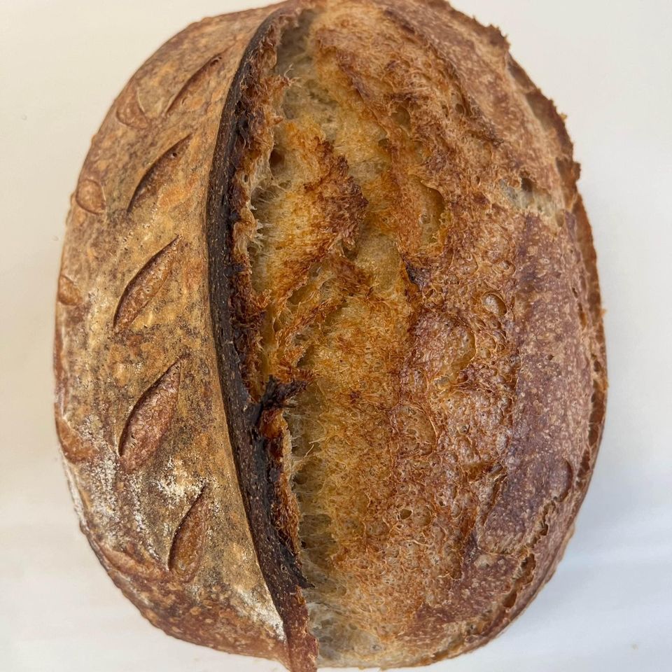 Organic Whole Wheat Sourdough Bread