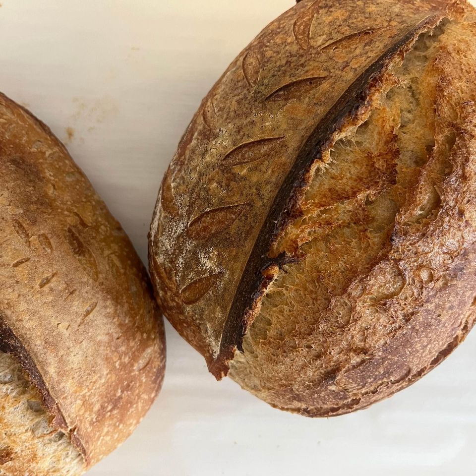 Organic Whole Wheat Sourdough Bread